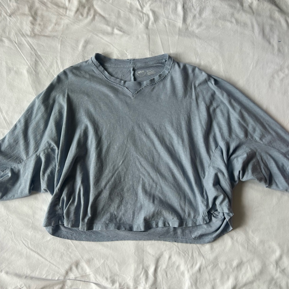 Aerie Distressed Oversized T-Shirt XXS